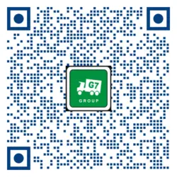QR Code to scan and download G7 Packers and Movers app